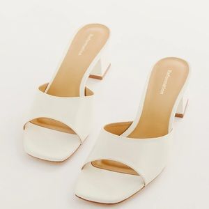 SOLD Reformation Shania Block Heel Sandals